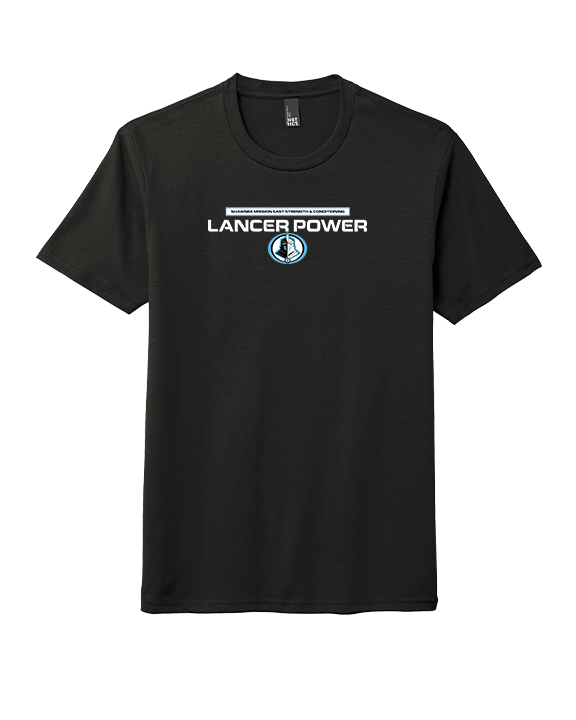 Shawnee Mission East HS Strength & Conditioning Logo - Tri-Blend Shirt