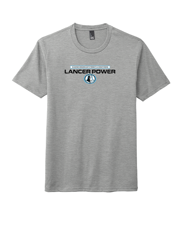 Shawnee Mission East HS Strength & Conditioning Logo - Tri-Blend Shirt