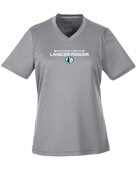 Shawnee Mission East HS Strength & Conditioning Logo - Womens Performance Shirt