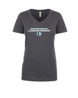 Shawnee Mission East HS Strength & Conditioning Logo - Womens Vneck