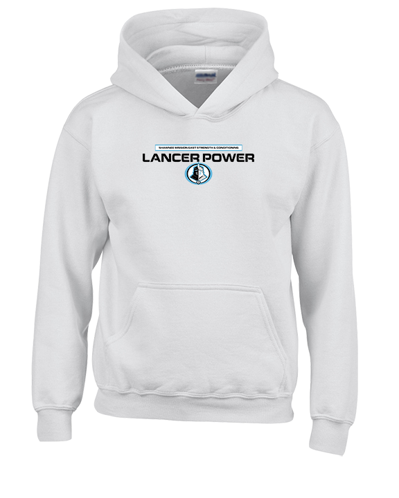 Shawnee Mission East HS Strength & Conditioning Logo - Youth Hoodie
