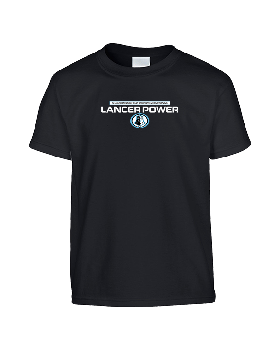 Shawnee Mission East HS Strength & Conditioning Logo - Youth Shirt
