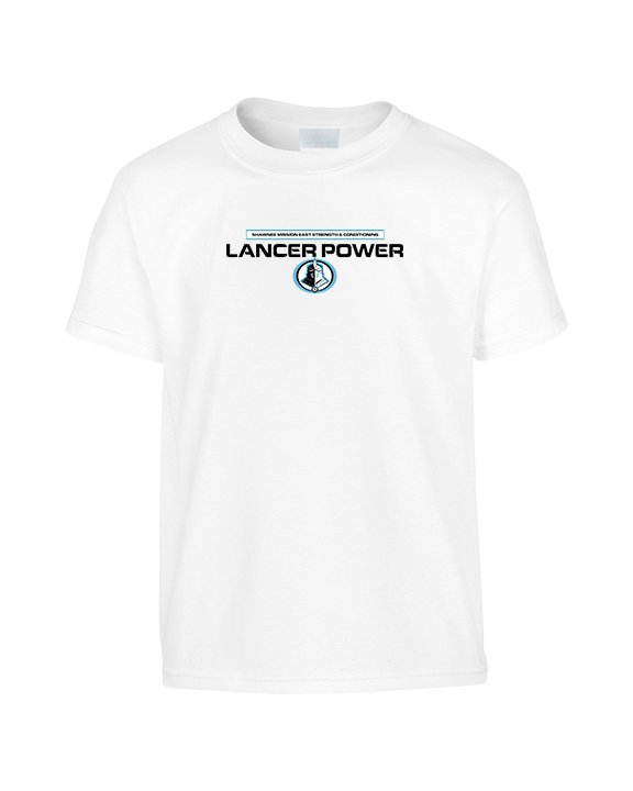 Shawnee Mission East HS Strength & Conditioning Logo - Youth Shirt