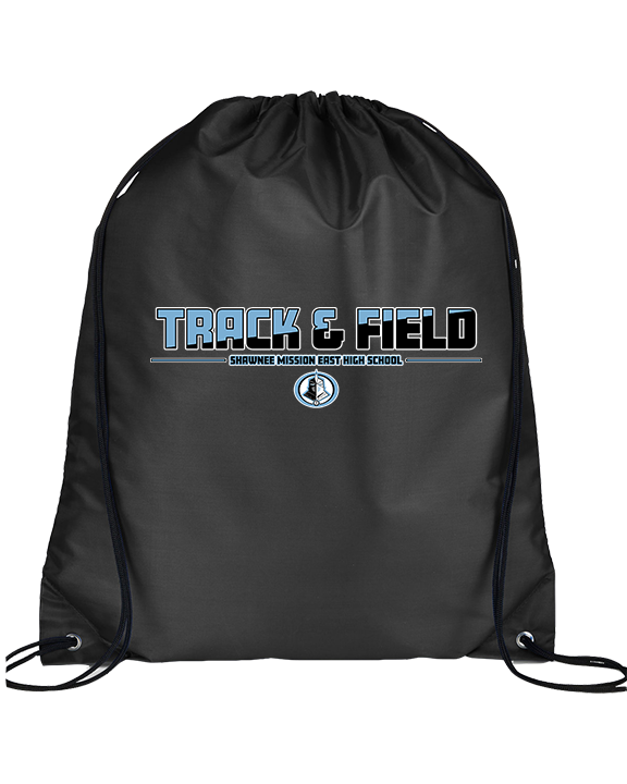 Shawnee Mission East HS Track & Field Cut - Drawstring Bag