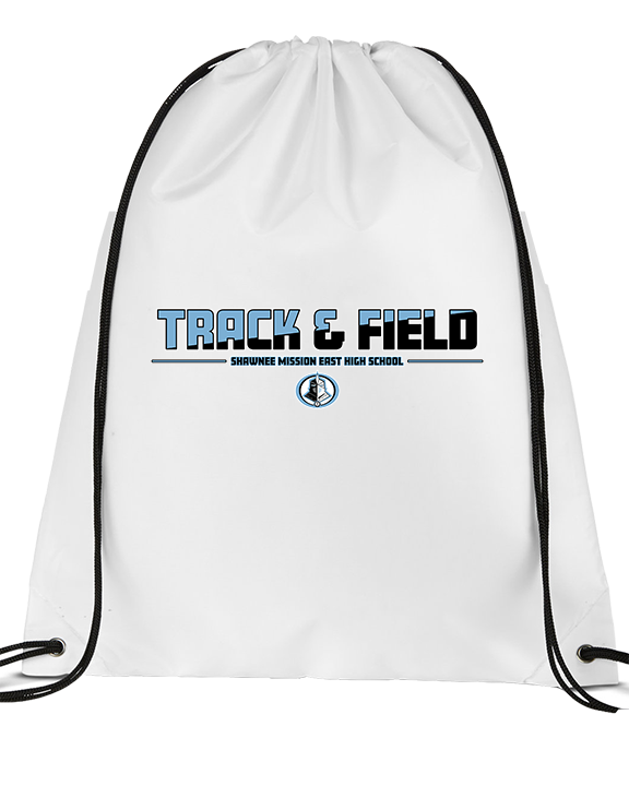 Shawnee Mission East HS Track & Field Cut - Drawstring Bag