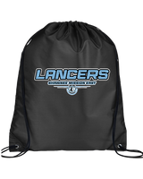 Shawnee Mission East HS Track & Field Design - Drawstring Bag