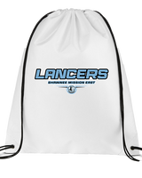 Shawnee Mission East HS Track & Field Design - Drawstring Bag