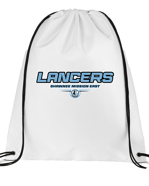 Shawnee Mission East HS Track & Field Design - Drawstring Bag