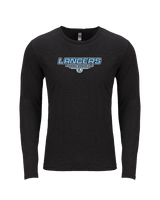 Shawnee Mission East HS Track & Field Design - Tri-Blend Long Sleeve