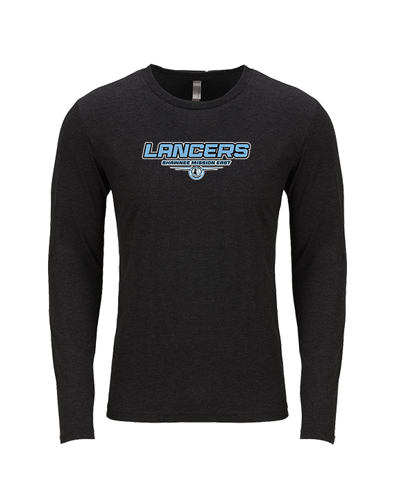 Shawnee Mission East HS Track & Field Design - Tri-Blend Long Sleeve