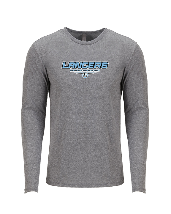Shawnee Mission East HS Track & Field Design - Tri-Blend Long Sleeve