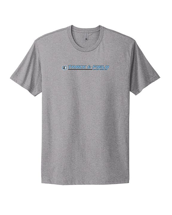 Shawnee Mission East HS Track & Field Lines - Mens Select Cotton T-Shirt