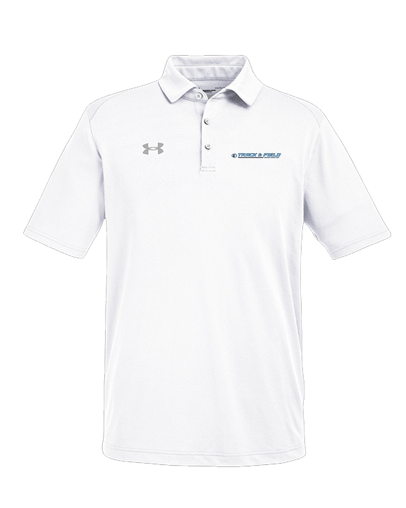 Shawnee Mission East HS Track & Field Lines - Under Armour Mens Tech Polo