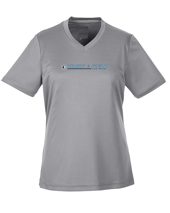 Shawnee Mission East HS Track & Field Lines - Womens Performance Shirt