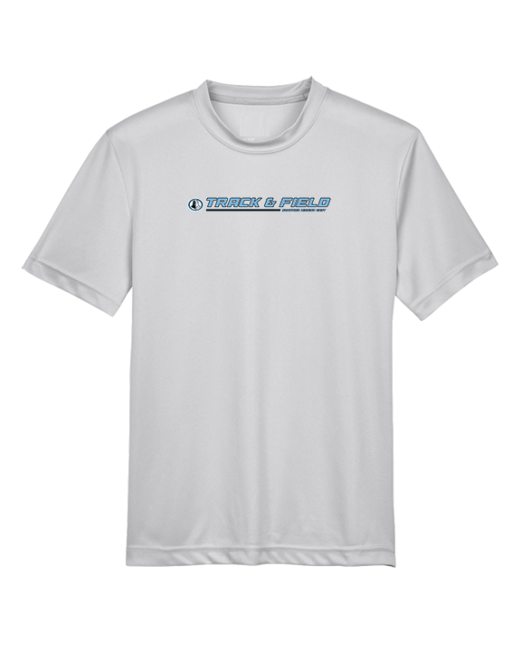 Shawnee Mission East HS Track & Field Lines - Youth Performance Shirt