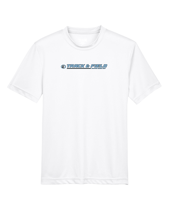 Shawnee Mission East HS Track & Field Lines - Youth Performance Shirt