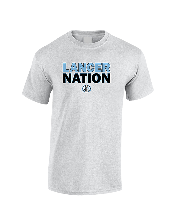 Shawnee Mission East HS Track & Field Nation - Cotton T-Shirt