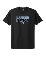 Shawnee Mission East HS Track & Field Nation - Mens Select Cotton T-Shirt
