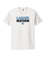 Shawnee Mission East HS Track & Field Nation - Mens Select Cotton T-Shirt