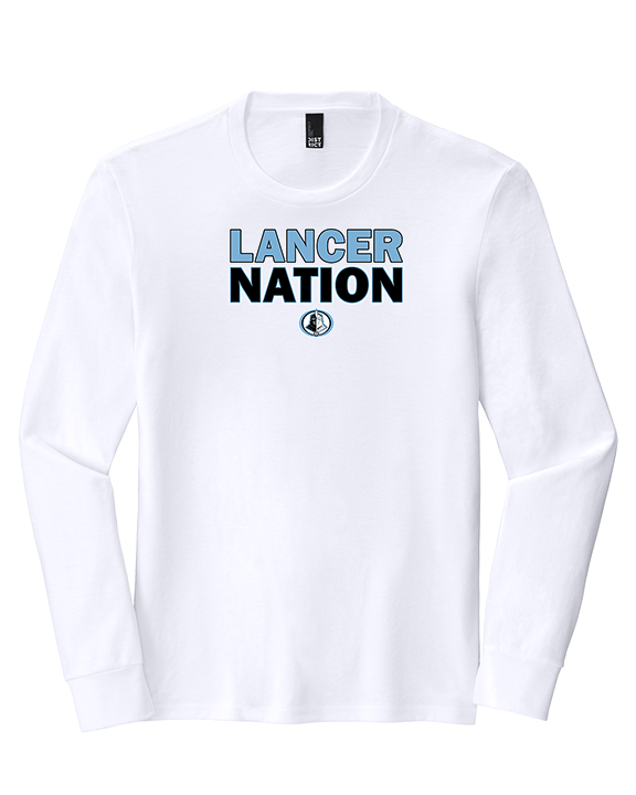 Shawnee Mission East HS Track & Field Nation - Tri-Blend Long Sleeve
