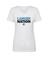 Shawnee Mission East HS Track & Field Nation - Womens Vneck