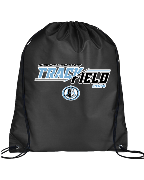 Shawnee Mission East HS Track & Field Slash - Drawstring Bag