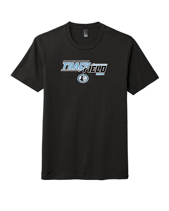 Shawnee Mission East HS Track & Field Slash - Tri-Blend Shirt
