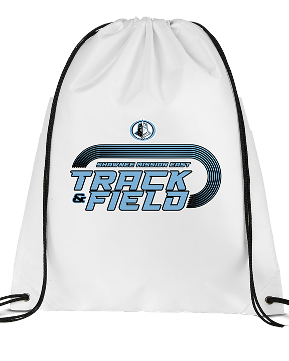 Shawnee Mission East HS Track & Field Turn - Drawstring Bag