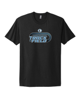 Shawnee Mission East HS Track & Field Turn - Mens Select Cotton T-Shirt