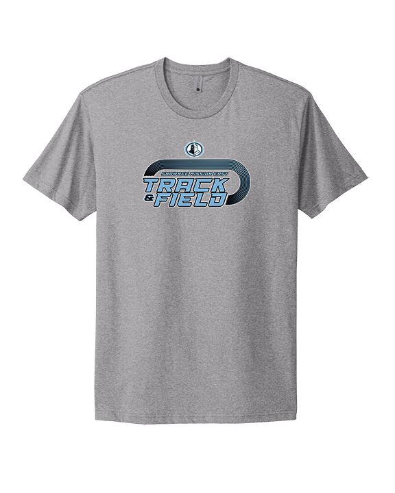 Shawnee Mission East HS Track & Field Turn - Mens Select Cotton T-Shirt