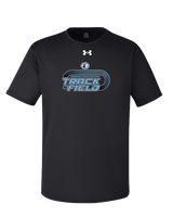 Shawnee Mission East HS Track & Field Turn - Under Armour Mens Team Tech T-Shirt