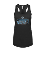 Shawnee Mission East HS Track & Field Turn - Womens Tank Top