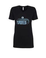 Shawnee Mission East HS Track & Field Turn - Womens Vneck