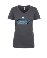 Shawnee Mission East HS Track & Field Turn - Womens Vneck