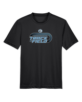 Shawnee Mission East HS Track & Field Turn - Youth Performance Shirt