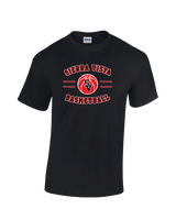 Sierra Vista HS Boys Basketball Curve - Cotton T-Shirt