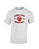 Sierra Vista HS Boys Basketball Curve - Cotton T-Shirt