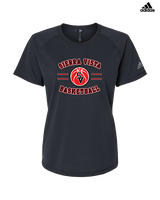 Sierra Vista HS Boys Basketball Curve - Womens Adidas Performance Shirt