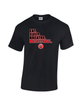 Sierra Vista HS Boys Basketball Eat Sleep - Cotton T-Shirt
