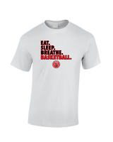 Sierra Vista HS Boys Basketball Eat Sleep - Cotton T-Shirt