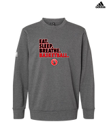 Sierra Vista HS Boys Basketball Eat Sleep - Mens Adidas Crewneck