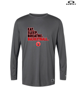 Sierra Vista HS Boys Basketball Eat Sleep - Mens Oakley Longsleeve