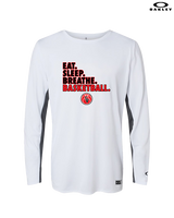 Sierra Vista HS Boys Basketball Eat Sleep - Mens Oakley Longsleeve