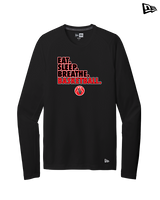 Sierra Vista HS Boys Basketball Eat Sleep - New Era Performance Long Sleeve