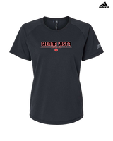 Sierra Vista HS Boys Basketball Keen - Womens Adidas Performance Shirt