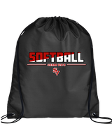 Sierra Vista HS Softball Cut - Drawstring Bag