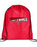 Sierra Vista HS Softball Cut - Drawstring Bag