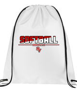 Sierra Vista HS Softball Cut - Drawstring Bag
