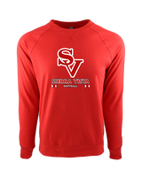 Sierra Vista HS Softball Stacked - Crewneck Sweatshirt