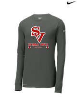 Sierra Vista HS Softball Stacked - Mens Nike Longsleeve